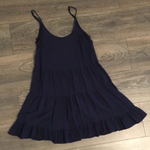 Thin strap mini dress